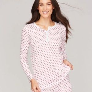 Anthropologie Roberta roller rabbit heart top sm